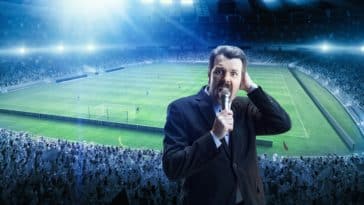 Sportski novinar koji je iznenađen