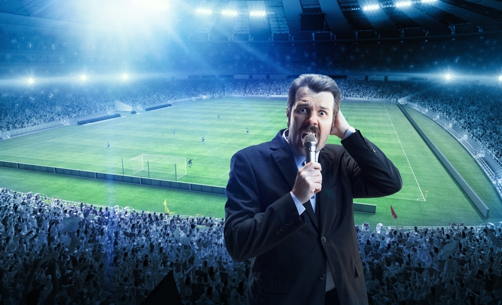 Sportski novinar koji je iznenađen